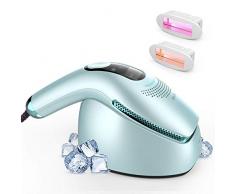 DEESS Epilatore IPL GP590 Depilazione per Donna Sistema di Rimozione dei Peli Lampeggiante Illimitato Tecnologia per ICE Care Epilazione Leggera Pelle Liscia