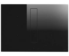 Piano Cottura ad Induzione + Cappa da 72.5 cm, N° 4 Fuochi, Nero