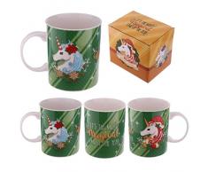 Puckator Lauren Billingham - Tazza in Porcellana con Unicorno