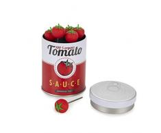 Balvi Forchettina aperitivo Tomato Colore Rosso Balvi Forchettina aperitivo lattina di pomodoro Forch