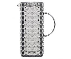 Guzzini Caraffa Tiffany, Grigio Cielo, 11.5 x 18.5 x h25.5 cm