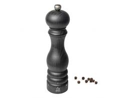Peugeot Macinapepe Paris uSelect, 22 cm, grafite, macinapepe manuale di alta qualità, in legno certificato PEFC, regolazione brevettata del grado di macinazione, accessori da cucina