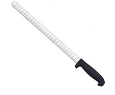 Coltello affetta salmone kebab professionale da cucina chef lama acciaio inox 29 cm per carne pesce con manico antiscivolo