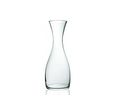 Caraffa di cristallo per vino o acqua, senza piombo, grande chiarezza e bordo rinforzato, Cristallo, clear, Half Carafe 0.5 Litre