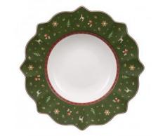 Villeroy & Boch Toys Delight Fondo Piatto, 26 cm, Verde, 1 pezzo