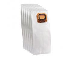 TOP - 6 Sacchi / Sacchetti (Microfibra) Per aspirapolvere Vorwerk Folletto Kobold VK 140, 150, VK140, VK150