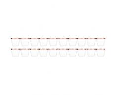 BESTonZON 20 Pz di Senza Semifreddo Punch Mousse Bicchieri O Bicchieri Lato Vino Usa E Getta Ml Ciotola Shot Bevande Partito Yogurt Antipasto Gelatina Matrimonio Mousse