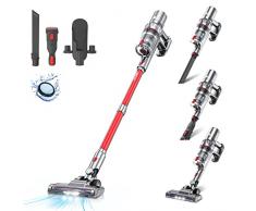 aonus A3 Aspirapolvere senza Fili Potente 30000Pa 420W, Scopa Elettrica senza Fili Ricaricabile con Touchscreen LED Autonomia 45Min, per Pavimento Tappeti Parquet Peli Animali Divano