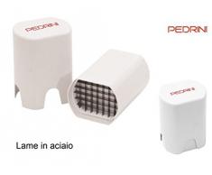 Pedrini affettapatate con lame in acciaio inox, affettaverdure a bastoncino