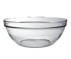 DURALEX Ciotola in Vetro Trasparente, 10,5 Cm, 26 cm