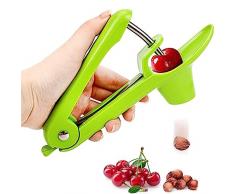 Cherry Pitter Estrattore, Snocciolatore Ciliegie, Noccioli di Ciliegia o Spremiagrumi, Cucina con Design Scoop, Operazione con Una Mano, per Preparare Marmellata di Ciliegie, Cucinare