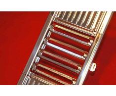 Muxel Gigant - Affettaverdure a 4 scomparti con 3 inserti aggiuntivi Affettatrice a V, taglio alla julienne e grattugia per Parmigiano.