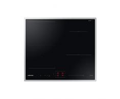 Samsung Autarkes - Piano cottura a induzione (NZ64B5046HK/U1), 60 cm, in vetroceramica, FlexZone, SmartThings Cooking, tasti con cursore