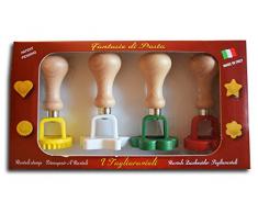 ELETTRO CENTER Art.280 Taglia Ravioli, legno, Multicolore