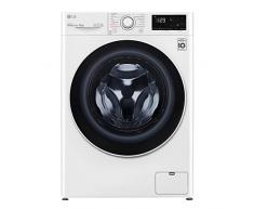 LG F4WV312S0E Lavatrice a Carica Frontale 12 Kg, 1400 Giri/min, Intelligenza Artificiale AI DD, Vapore Igienizzante, Motore Inverter Direct Drive, Smart Diagnosis, 60x85x61.5 cm - Bianco