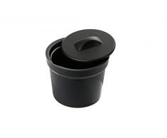 neolab 2 – 5023 ghiaccio secchio con coperchio, PU schiuma, circa 4 L, colore: nero