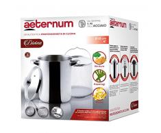 Aeternum Divina Multibollitore (Asparagera), Acciaio, Adatto allinduzione, diametro 16 cm