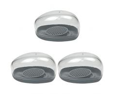 BESTonZON 3 Pezzi Schiaccia Aglio Trita Aglio Manuale Trita Aglio Manuale Mini Aglio Aglio Manuale