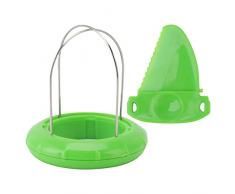 Pelapatate Kiwi, Pelapatate Kiwi Multifunzione in Acciaio Inossidabile con Manico Facile da Impugnare Pela Frutta Affetta Verdure Separatore