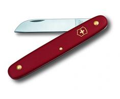 Victorinox, coltellino da fiori con lama dritta in acciaio inox, universale, con impugnatura in nylon