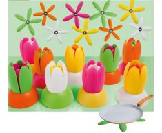 BRANDANI SOTTOPENTOLA DOPPIO TULIPANO SILICONE FIORE SOTTO PENTOLA CUCINA 55472