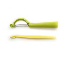 TUPPERWARE C74 Pelaverdure verde+Pelapatate Citrus pelapatate arancione