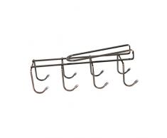 Zerodeko Appendiabiti Multifunzionale Appendiabiti Cucina Scaffale Cucina Bar Tazza Utensili Rack Per La Casa Utensili Cucina Cravatta Gancio Per Il Caffè Bicchieri Chiave Punch