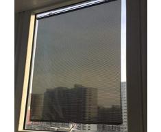 YUDEYU Punch-Gratis Bicchiere Ombrellone Avvolgibile Installazione della Ventosa Ombreggiatura/Protezione Solare della Privacy (Color : A, Size : 68x125cm)