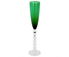 Baccarat Vega Flutissimo Flute Emerald, Single