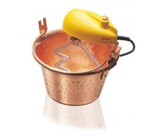 Ardes AR2440 Paiolo In Rame Per Polenta e Marmellata Porzioni Per 2/4 Persone Diametro 24 cm