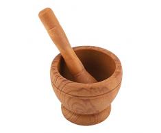 Set di pestello di mortaio, smerigliatrice di aglio manuale in plastica delaman spezie spezie Set di pestello di mortaio ciotola da macinazione attrezzo della cucina 1 pz(#1)