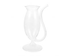 BESTonZON 1Pc Bicchiere Cocktail Tumbler Vetro Tazze Di Vetro Trasparente Bicchieri Martini Gambo Di Vino Tazza Bevanda Calice Di Vetro Calice Di Champagne Di Natale Alto Vetro