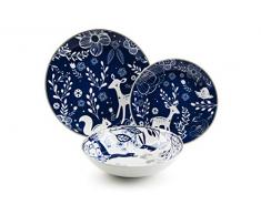 Excelsa Suomi Servizio Piatti 18 Pezzi, Porcellana