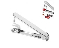 Fulenyi 5 utensili per noccioli di ciliegia – Snocciolatore per semi di oliva, per rimuovere i noccioli di ciliegia, per rimuovere rapidamente le pietre di frutta per rosso ciliegia