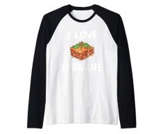 Le lasagne in casseruola con pasta a nastro le lasagne Maglia con Maniche Raglan