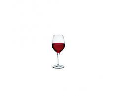 Bormioli Premium Vetro a Vino Trasparente Set di 6, Vetro, Trasparente, 29 cl