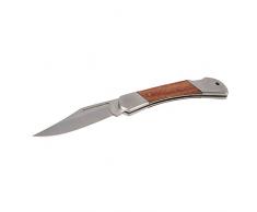 Silverline 365642 Coltellino Multiuso Pieghevole con Bloccaggio Posteriore, Argento