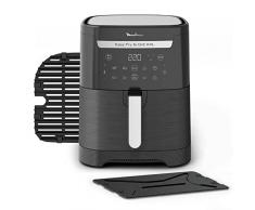 Moulinex EZ801810 Easy Fry & Grill XXL Inox Digitale Friggitrice ad Aria Calda e Griglia, 6,5Litri, 1400W, Friggitrice Senza Olio, 8 Programmi Predefinti e 1 Manuale, Capacità XXL fino a 8 Persone
