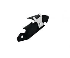 Fackelmann Apriscatole Esploratore, Metallo, Nero, 17 x 8 x 2 cm, 13