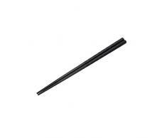 Triamisus Bacchette Giapponesi 1 Paio di Bacchette Giapponesi in Lega Antiscivolo Colore Legno Bacchette Sushi Set Regalo Cinese Amici di Famiglia colleghi Regali - Colore Legno