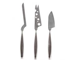 BOSKA Set di Coltelli da Formaggio Monaco+ - per Ogni Tipo di Formaggio – 3 pezzi