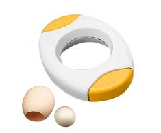 Taglia-uovo, topper, forbici, cesoie per guscio duovo, accessorio da cucina, strumento per la rimozione del guscio duovo, per uova crude, morbide e sode