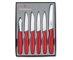 Victorinox Coltello, Acciaio Inossidabile, Rosso, Madiano