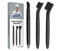 MR.SIGA Set di spazzole per giunti pulizia spazzola per pulizia profonda di casa, bagno, cucina, piastrelle, infissi