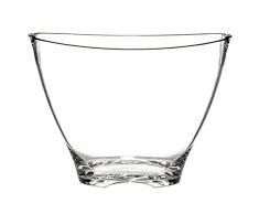 BREVETTI WAF Secchiello per Ghiaccio Iceberg - Bucket per 1 o 2 Bottiglie, Trasparente, capacità 3.75 L