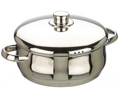 IBILI, Pentola con Coperchio, in Acciaio Inox, 22 cm