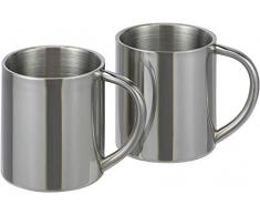 QIUQIU 2 Tazze Termiche in Acciaio Inox