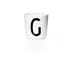 Design Letters Baby and Kids Eco Cup | Disponibile in A-Z |6+ mesi | Tazze Sippy Training Drop Safe con design unico per bambini e neonati | Senza lavastoviglie, ftalati, BPA e BPS
