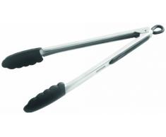 Leifheit Proline Pinza da cucina di 31 cm, Pinza cibo antigraffio resistente al calore, Pinza spaghetti in acciaio inossidabile per cucinare