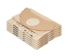 10 Sacchetti per aspirapolvere compatibili con Kärcher A2003, A2004, A2014 CarVac, A2024 PT, A2054 ME, A2064 PT, A2704 PT